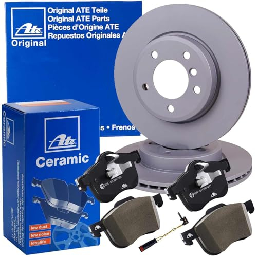 ATE Bremsscheiben + CERAMIC Beläge vorne für C-KL. W203 S203 CL203 R171