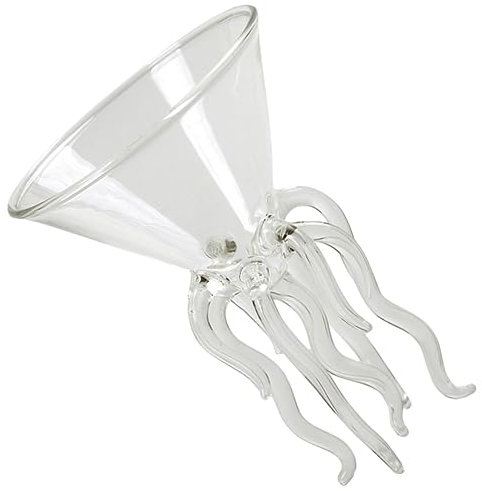 TOPBATHY Verre à Vin Design Poulpe Pour Jus Bière Eau Verre à Vin Créatif Original Tasse Unique Pour Fête
