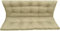 IN WOHO Hollywoodschaukel Auflage Outdoor Sitzkissen Gartenbankauflage Bankauflage Wasserabweisend Gartenbank Sitzkissen Bank Gartenbank Auflage Bankkissen Sitzauflage Bank 150x60x50 Beige