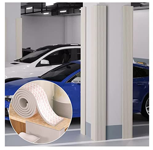 Garagen Wandschutz Türkantenschutz Eckenschutz für die Wand von Parkhäusern, Kantenschutz aus weichen Schwämmen für Tischecken, stoßfeste Fensterbänke, 1 cm dicker Schutzstreifen, Eckenschutz für die