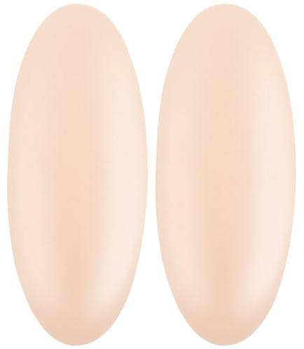 Healeved 1 paio di imbottiture ortopediche per gambe in silicone, supporto per polpacci, traspirante, per gambe autoadesive