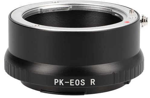 Objektivadapter Kompatibel mit Pentax PK Bajonett Objektive Kompatibel mit Canon EOS R Mount PK-EOS R