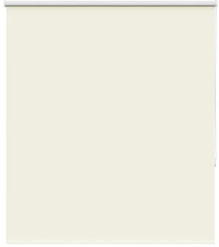 vidaXL Estor Enrollable Opaco Blanco Roto 120x130cm Tela Ancho 116,6cm, Estor día y Noche, Estor de Cocina, Estor Opaco Enrollable, Estor Opaco