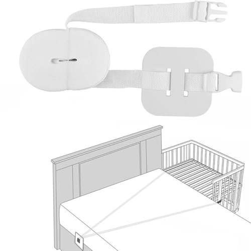 Koomuao Jumuao Gurt für Babybett,Beistellbett Befestigung 8M,Befestigung Beistellbetten Gurt,Fester Gurt für Kinderbett,Universelle Gurt für beistellbett boxspringbett zu Verankern