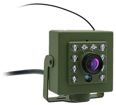 GNURBDILFO Bird Box Camera Wireless Wifi Support Night Vision DC 12V 2A for Remote Viewing 2.8mm Lens 5MP WIFI