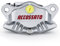 Pinza Freno Assiale Posteriore Accossato Cromata Lavorata CNC compatibile con DUCATI PANIGALE 1299 S ABS dal 2015 al 2017 (CC 1299) Pastiglie Freno Incluse