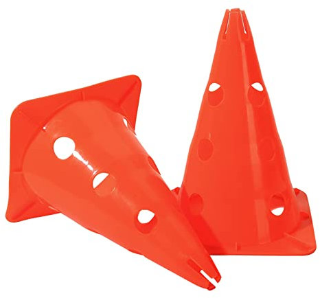 Zkydhbd Fußballtrainingskegel 2PCS Soccer Training Cone Field Marker Inhaber Trainingskegel Für Fußball Fußball Rollen Skaten