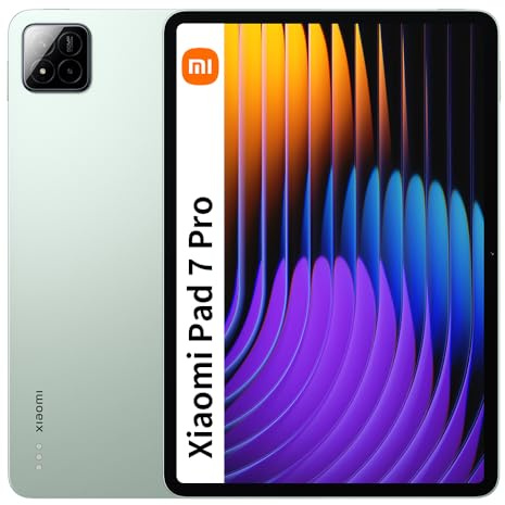 XIAOMI - Tablet Pad 7 Pro, 8+256GB Tablet, 11,2 Pulgadas, Pantalla 3,2 K 144 Hz, procesador Snapdragon 8s Gen 3, batería 8850 mAh, 67 W, HyperAI, Verde, cuádruple Altavoces, con Cargador