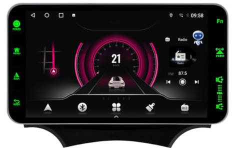 Autoradio da 8 pollici per Ford Ka 2008 2009 2010 2011 2012 2013 2014 Android 15 Carplay Navigation Radio Car Multimedia Video Player Touch Screen Bluetooth GPS WiFi Android Auto (4 Core 4+64GB)