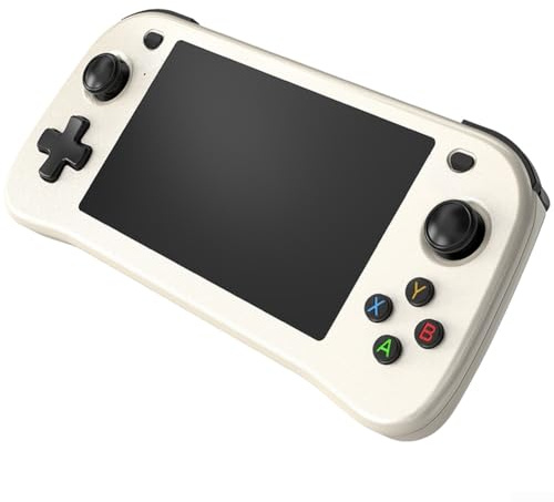 SF3100 Retro Handheld Game Console, 4.5 Inch IPS Screen, 20000+ Preloaded Games, Dual Core 1.2GHz, 3000mAh , HD Output, Multimedia Player for E-Book/Music/Video(White)