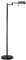 O’Bright Dimmable LED Pharmacy Floor Lamp, 12W LED, Full Range Dimming, 360 Degree Swing Arms, Adjustable Heights, Standing Lamp for Reading, Sewing, and Craft, ETL Listed (Black)