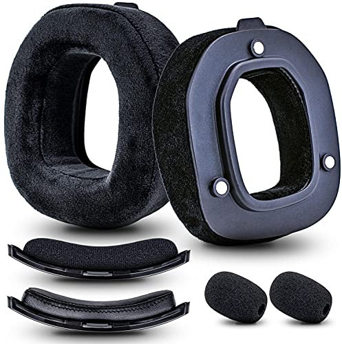CCRE Velours-Ohrpolster Ersatz für Astro A50 GEN4 Headset – Mod Kit – Ohrpolster/Ohrmuscheln (schwarz)