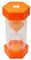 Sablier pour enfants – 5 minutes orange – 12,7 cm en verre acrylique recouvert pour salle de classe, maison et chambre d'enfant – Paquet moyen