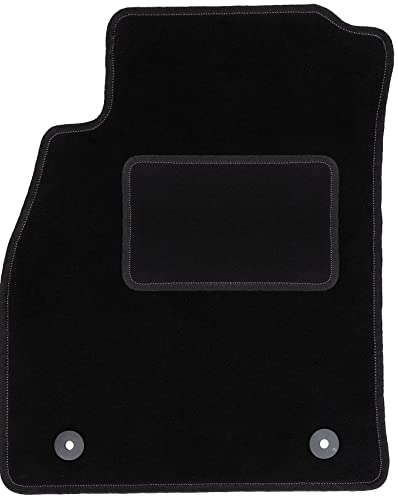 Wielganizator Automatte – Passend für Opel Insignia A Limousine, Kombi, Grand Tourer, Liftback 2008-2017 – Velours – Autozubehör - Auto Fußmatten – Fußmatte Auto – 1-teilig - schwarz