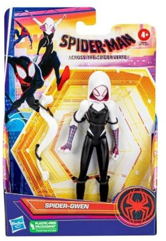Marvel Spider-Man: Across The Spider-Verse 15,2 cm große bewegliche Actionfiguren-Kollektion (Spider-Gwen)