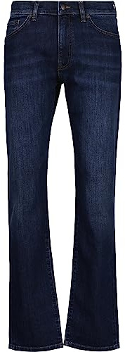 GANT Herren Slim Jeans, Dark Blue Worn In, 32W / 34L EU