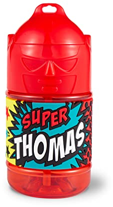 Borraccia personalizzabile con scritta Thomas
