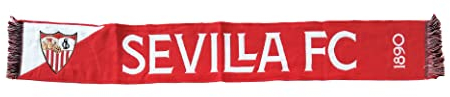Sevilla FC Unisex schal, rot, Estandar