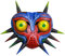 XehCaol Majoras Mask,Zelda Maske Kostüm 3ds Zelda Figur Halloween Cosplay Props für Erwachsene (Blue)