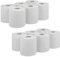 REQUISITE NEEDS CENTREFEED Rolls 2 PLY Paper Towels Hand Towel Tissue Premium Quality Wall Mounted Lockable Rolls 100m (Pack of 12, White)