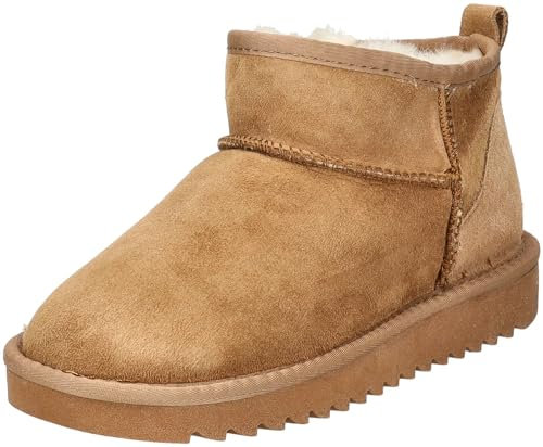 ara Damen Alaska Stiefelette, Cognac, 43 EU Weit