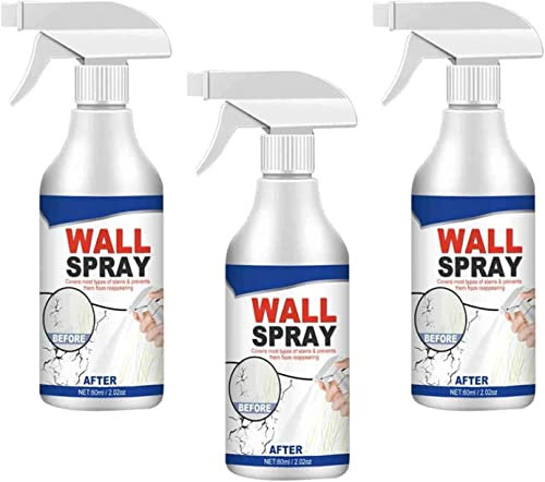 Vernice spray versatile per la riparazione di pareti, Versatile Wall Repair Paint Wall Spray Paint, Covers Up Stain Sealing Ceiling Paint, smacchiatore per pareti, soffitti, pareti e crepe (3pcs)
