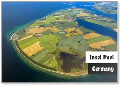 Kühlschrankmagnet Insel Poel