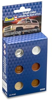 Revell Modellbau Email Color Set passend zu Artikel 07724 (6x 14ml)