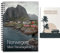 Calmondo Reisetagebuch Norwegen zum Ausfüllen | interaktiver Reiseplaner für 3 Wochen | Journeybook Tagebuch Norwegen Reise-Geschenk für Kreuzfahrt und Rundreise in Skandinavien | Ringbuch DIN A5