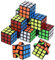 12 Pezzi 3 x 3 x 3 Cm Mini Cubo Magico Speedcube Puzzle 3D Speed Cube Cube Lisci Stickerless Mini Speed Cube Set Per Bambini Adulti Per Regalo Di Compleanno, Gioco Di Viaggio, Riempimento Regalo
