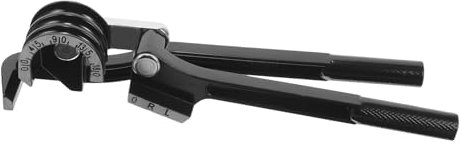 DIYEAH Piegatrice Per Manuale Piegatubi Per Tubi in Rame e Alluminio Design Scanalature Adatta Diametri Piegatura Gradi Utensile Piegafilo Resistente e Antiruggine