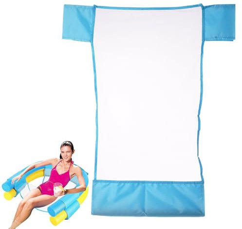 Pool Nudelstuhl NET, Poolsitz, Nudelstuhl, Schwimmstuhl Schwimmstütze Wasser Sitz Noodle Noodle Stuhl Netto Schwimmbett Sitz Sitz Accessoires (kein Schwammstab)