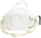 Padelísima - Sac à raquettes de padel - Sac à dos de padel pour femme - Sac de tennis de plage et pickleball - Sac rose blanc - Porte-clés cadeau - Housse raquette de padel pour femme