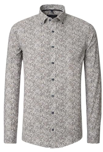 CASAMODA Freizeithemd Langarm Print Casual Fit