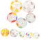 jojofuny 1 Jeu Bracelets Perles De Verre Colorées Kit De Perles Rondes Pour Diy Artisanat Pour Décoration 10 Pièces