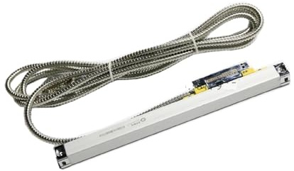 OPFVUJIKX Linearencoder, Sino KA500 5umTTL Schlankes lineares maßstab-Lineal KA-500 Dünner Kleiner digitaler DRO-Maßstab 70 120 170 220 270 320 370 420 mm für Fräsmaschinen(220mm)