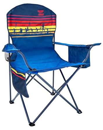 Coleman Stranger Things Quad Chair with Cooler
