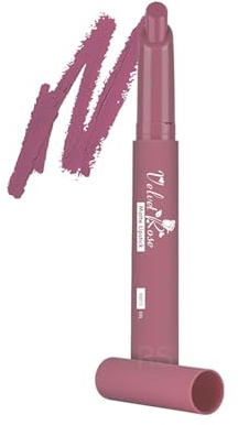 Velvet Rose Matte Crayon Lipstick – Iris (RS015) | Long-Lasting Matte Lip Color | Enriched with Rose Oil | Hydrating, Bold & Silky Smooth Finish