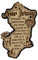 USA New Jersey State Map Wooden Magnet Souvenir Fridge Magnet Gift