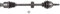 MEYLE Albero motore/Semiasse 16-144980046