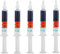 5pcs W40#320 Diamant Schleifpolierpaste Läpppaste Körnung Diamant-Polierpaste