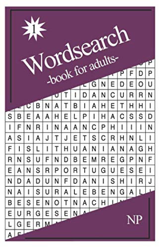 Wordsearch: book for adults
