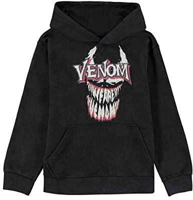 Marvel Boys Venom Hoodie Pullunder