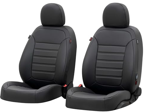 Walser Passform-Sitzbezug Robusto, Schonbezug für Skoda Citigo (NF1) 10/2011-08/2019, 2 Einzelsitzbezüge Pilotensitz
