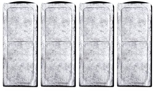Helweet Acquario Filtro in Spugna, Spugna Filtrante per Acquario, Filtro per Acquario in Cotone, Cartuccia del Filtro Dell'acquario, Filtro a Parete, per Acquario Filtrante dei Pesci Accessori, 4 PCS