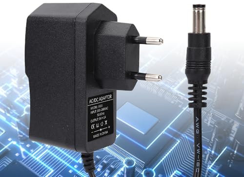 Honiwu DC Adapter, Pedal Netzteil Adapter, Power Supply Adapter, Stromquelle Ladeadapter, Spitze Negative, Netzadapter Geeignet für eine Vielzahl von elektronischen Keyboards, Digitalpianos, Pedalen