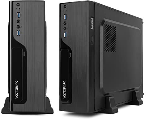 VolttierPC – Ordenador de Sobremesa Intel Core i5-12400 | 16GB RAM | 500GB SSD NVMe | Gráficos Intel UHD 730 | WiFi 6 + Bluetooth 5.2 | Windows 11 Pro | PC Oficina y Trabajo