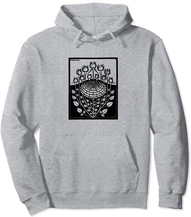 Rose Bush By Julie De Graag Dutch Art From 1919 Pullover Hoodie