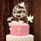 3 Stück Cake Topper Taufe, Tortendeko Taufe Tortenstecker Kuchen Topper für Junge Mädchen Taufdeko