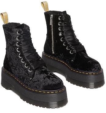 Dr. Martens Vegan Jadon Max Stiefelletten/Boots Damen Schwarz - 38 - Boots Shoes